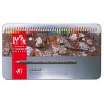 CARAN D'ACHE COLORED PENCILS PABLO SET 40 COLORS