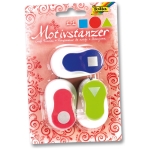 FOLIA CRAFT PUNCHERS - SQUARE, TRIANGLE, CIRCLE