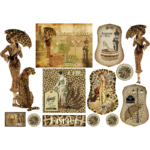 STAMPERIA DECOUPAGE RICE PAPER 48/33 - DFS204