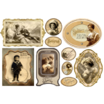 STAMPERIA DECOUPAGE RICE PAPER 48/33 - DFS264