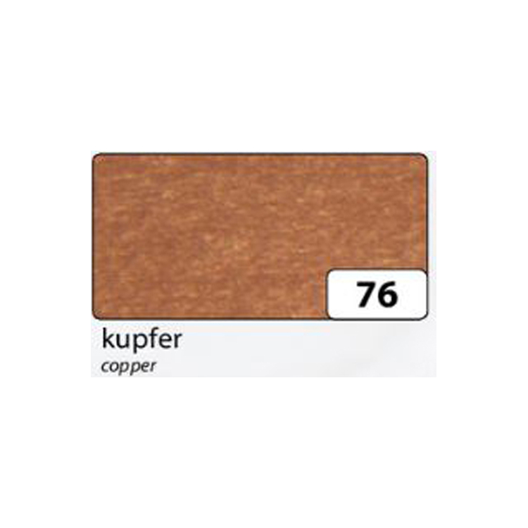 719076-158751 FOLIA PEARL CARDBOARD FORMAT A4 250 G - COPPER - Image 1