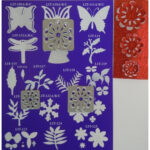 KREAXIONS CUT DIES LIT131 - FLOWERS 3D