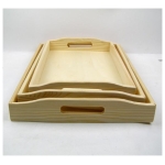 NEWART WOODEN TRAYS FOR DECORATION SET - AS-WB55 - Image 3