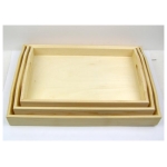NEWART WOODEN TRAYS FOR DECORATION SET - AS-WB55 - Image 2