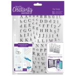DOCRAFTS SILICONE SEALS ALPHABET AND NUMBERS 129BR. - DCE907116