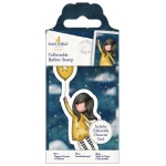 SANTORO RUBBER STAMP FLY AWAY WITH ME - GOR 907144