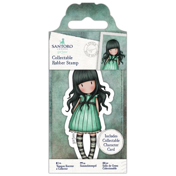 907146-161707 SANTORO RUBBER STAMP I STALE YOUR HEART - GOR 907146 - Image 1