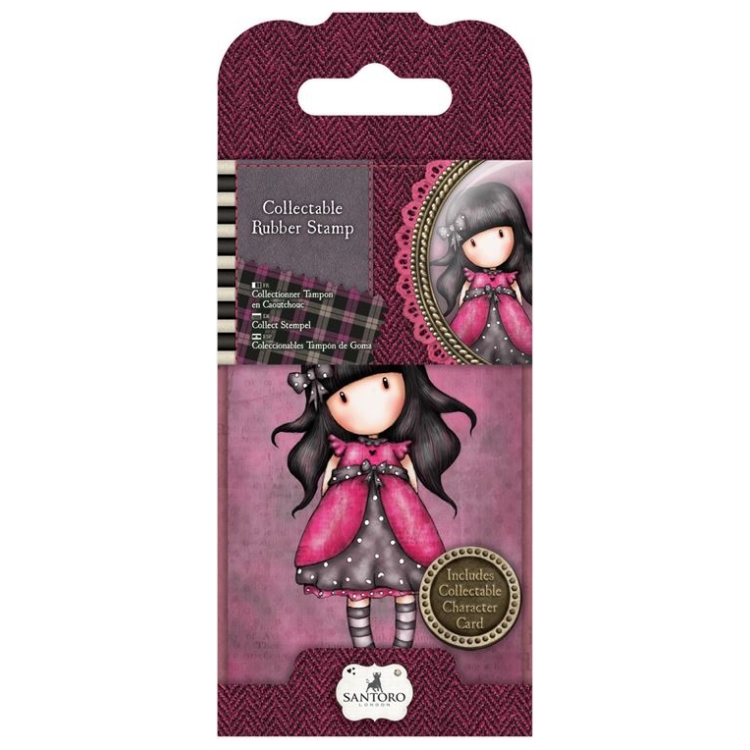 SANTORO RUBBER STAMP LADYBIRD - GOR 907305 - Image 1