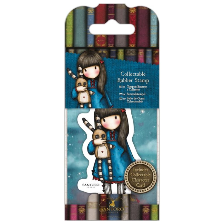 907410-161597 SANTORO RUBBER STAMP HUSH LITTLE BUNNY - GOR 907410 - Image 1