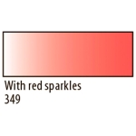 DECOLA LOOP FOR TEXTILES WITH GLITTER 18 ML. -RED