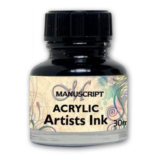 indian black MANUSCRIPT ACRYLIC ARTISTS INC - INDIAN BLACK - Image 1