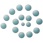 CADENCE LIQUID PEARLS 25 ML. - METALLIC BABY BLUE 591