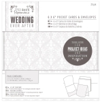 DOCRAFTS ENVELOPE CARDS 15/15 25 PCS WEDDING-PMA 158102