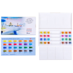 LENINGRAD WATERCOLOR PAINT WHITE NIGHTS 24 COLORS LANDSCAPE SET
