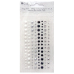 DP CRAFT PEBBLES AND PEARLS SELF-ADHESIVE, 120PCS. GRKP-003