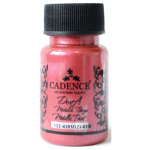 CADENCE ACRYLIC PAINT METALLIC DORA 50 ML. - RED 133