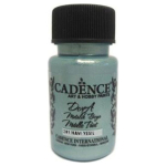 CADENCE ACRYLIC PAINT METALLIC DORA 50 ML. - BLUE GREEN 201