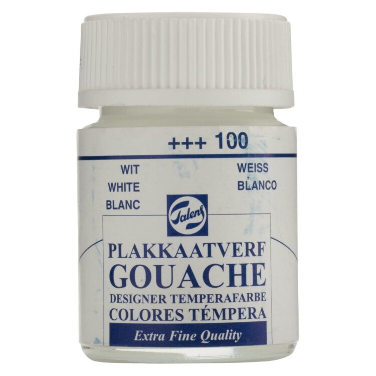 TALENS TEMPERA PAINT 16 ML. -WHITE - Image 1