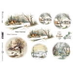 ITD COLLECTION DECOUPAGE RICE PAPER A4 - R1272