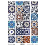 ITD COLLECTION DECOUPAGE RICE PAPER A4 - R1381