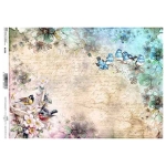 ITD COLLECTION DECOUPAGE RICE PAPER A4 - R1386
