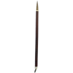 CHINESE BRUSHES CALLIGRAPHY BROWN