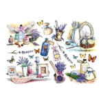 CADENCE DECOUPAGE RICE PAPER A3 - 221