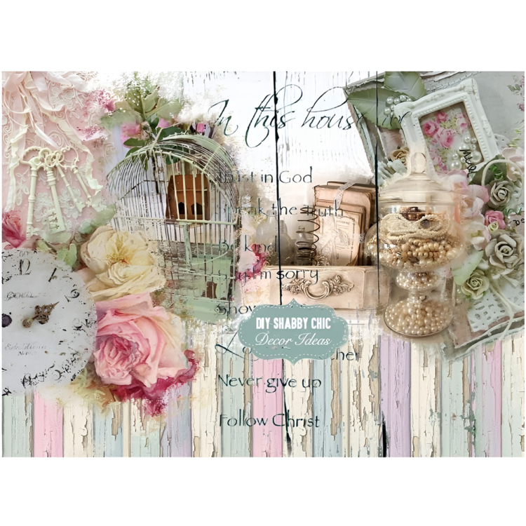 162334 CADENCE DECOUPAGE RICE PAPER A3 - 334 - Image 1