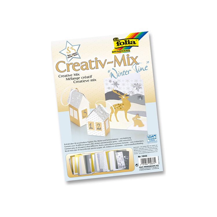 194300 FOLIA CREATIVE SET MIX - WINTER TIME - Image 1