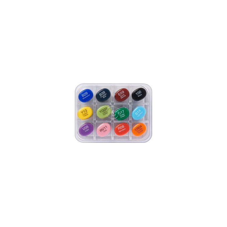 COPIC SKETCH SET 12 COLORS - Image 3