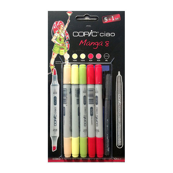 220568 COPIC CIAO SET - 5+1 MANGA SET # 8 - Image 1