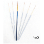 HERMITAGE BRUSH SYNTHETIC LINER No0