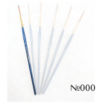 HERMITAGE BRUSH SYNTHETIC LINER No. 000