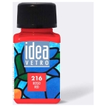 MAIMERI GLASS PAINT 60 ML. -RED