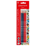 CARAN D'ACHE GRAPHIC PENCILS 4 PCS. IN THE BLISTER