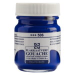 TALENS TEMPERA PAINT 50 ML.- ULTRAMARINE DARK