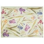 MAIMERI DECOUPAGE PAPER 70/50 CM - IRISES