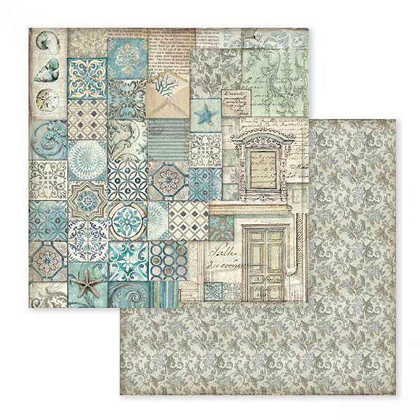 607001 STAMPERIA DESIGNER CARDBOARD 30.5/30.5 CM - SBB607 - Image 1