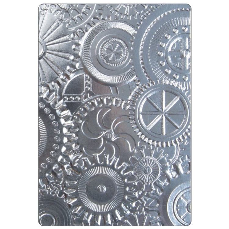 662715 SIZZIX RELIEF FOLDERS 3D - MECHANICS - Image 1