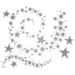 SIZZIX THINLITS CUTTING DIES - SWIRLING STARS