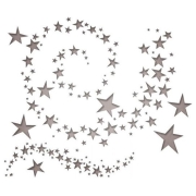 SIZZIX THINLITS CUTTING DIES - SWIRLING STARS