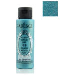 CADENCE ACRYLIC PAINT DIAMOND METALLIC 70 ML - TURQUOISE 681