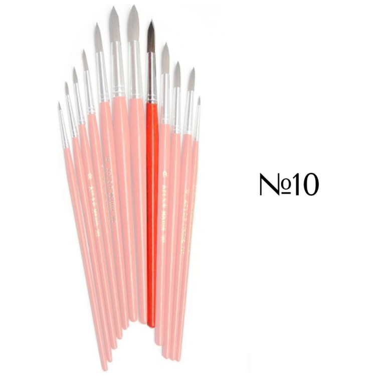 MANIA PONY BRUSH ROUND No. 10 - Image 1