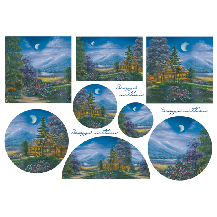 710920-105118 STAMPERIA DECOUPAGE RICE PAPER 48/33 - DFS092 - Image 1