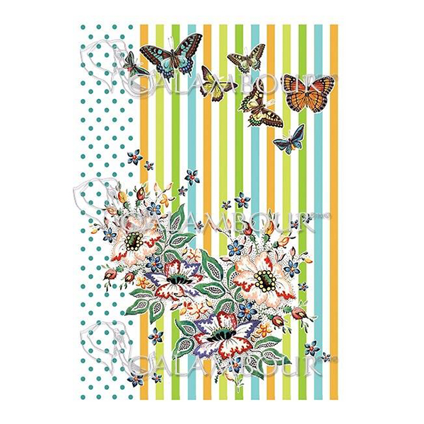 712940 CALAMBOUR DECOUPAGE PAPER 48/33 CM - DGR 294 - Image 1