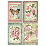 STAMPERIA DECOUPAGE RICE PAPER A4 - DFSA4361