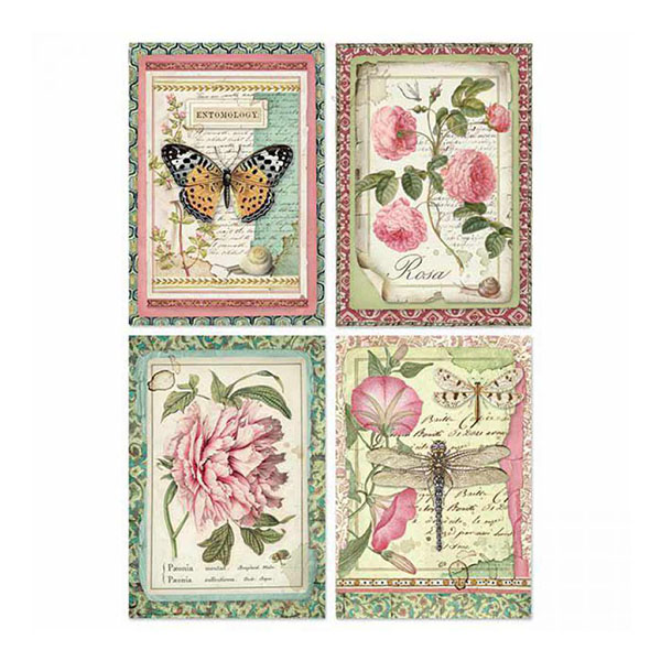 714361 STAMPERIA DECOUPAGE RICE PAPER A4 - DFSA4361 - Image 1