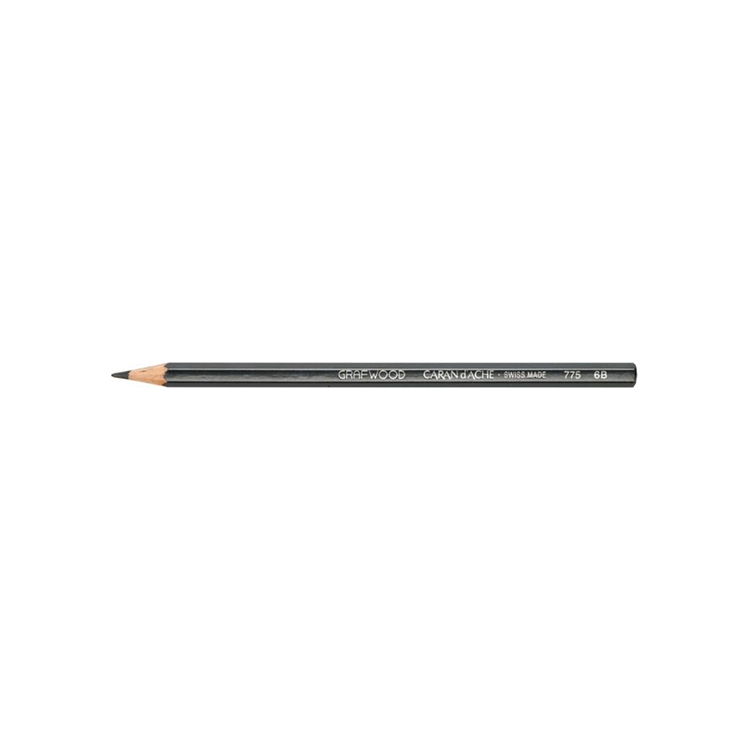 775256 CARAN D'ACHE GRAPHIC PENCIL GRAFWOOD 6B - Image 1