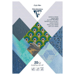 CLAIREFONTAINE BLOCK WITH HAND PAPER A4, 20 L., ASSORTED