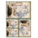 CALAMBOUR DECOUPAGE PAPER 48/33 CM - DGR 102